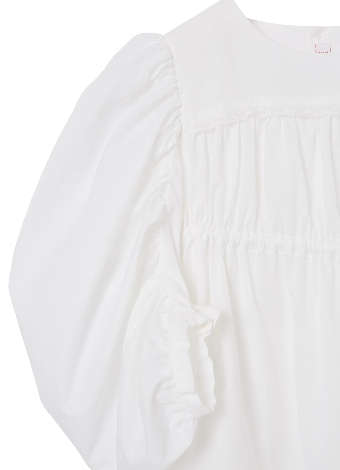 Long Sleeve Dress | White