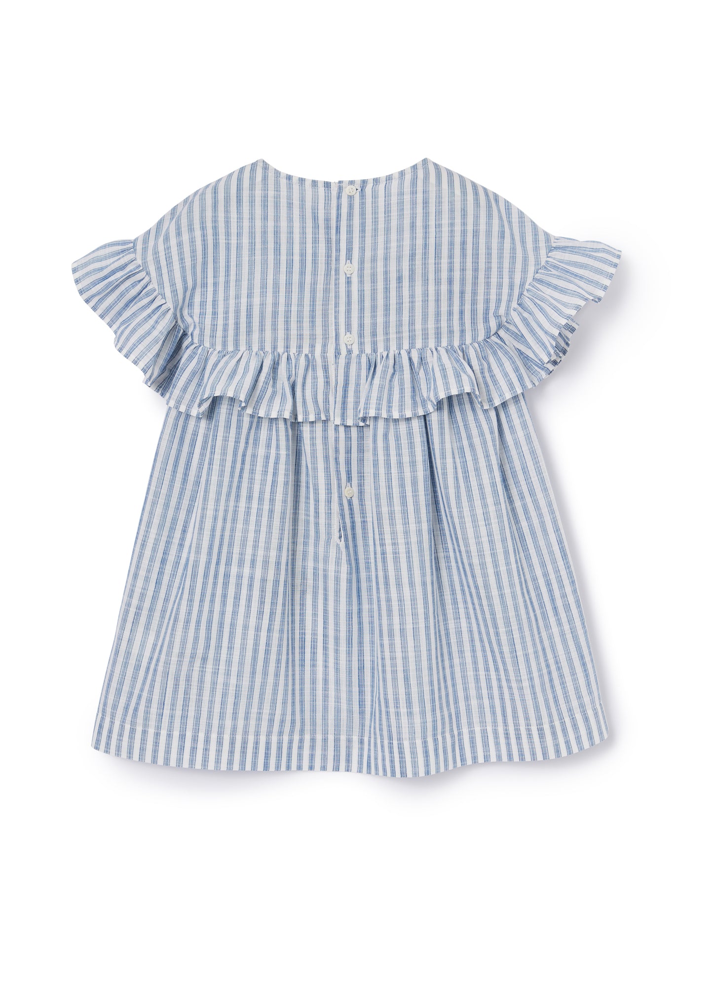 Striped Dress with Embroidery | Aviatore