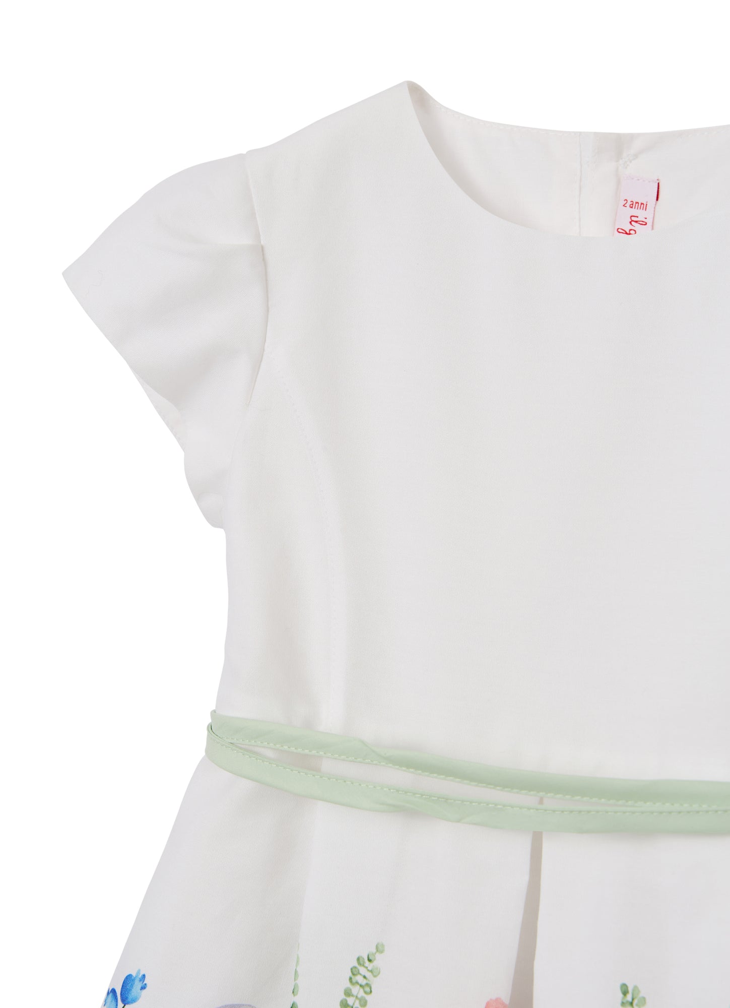 Short-Sleeve Dress with Thicket Print | Siepe