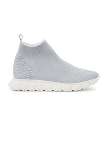 Sock Sneakers | Silver