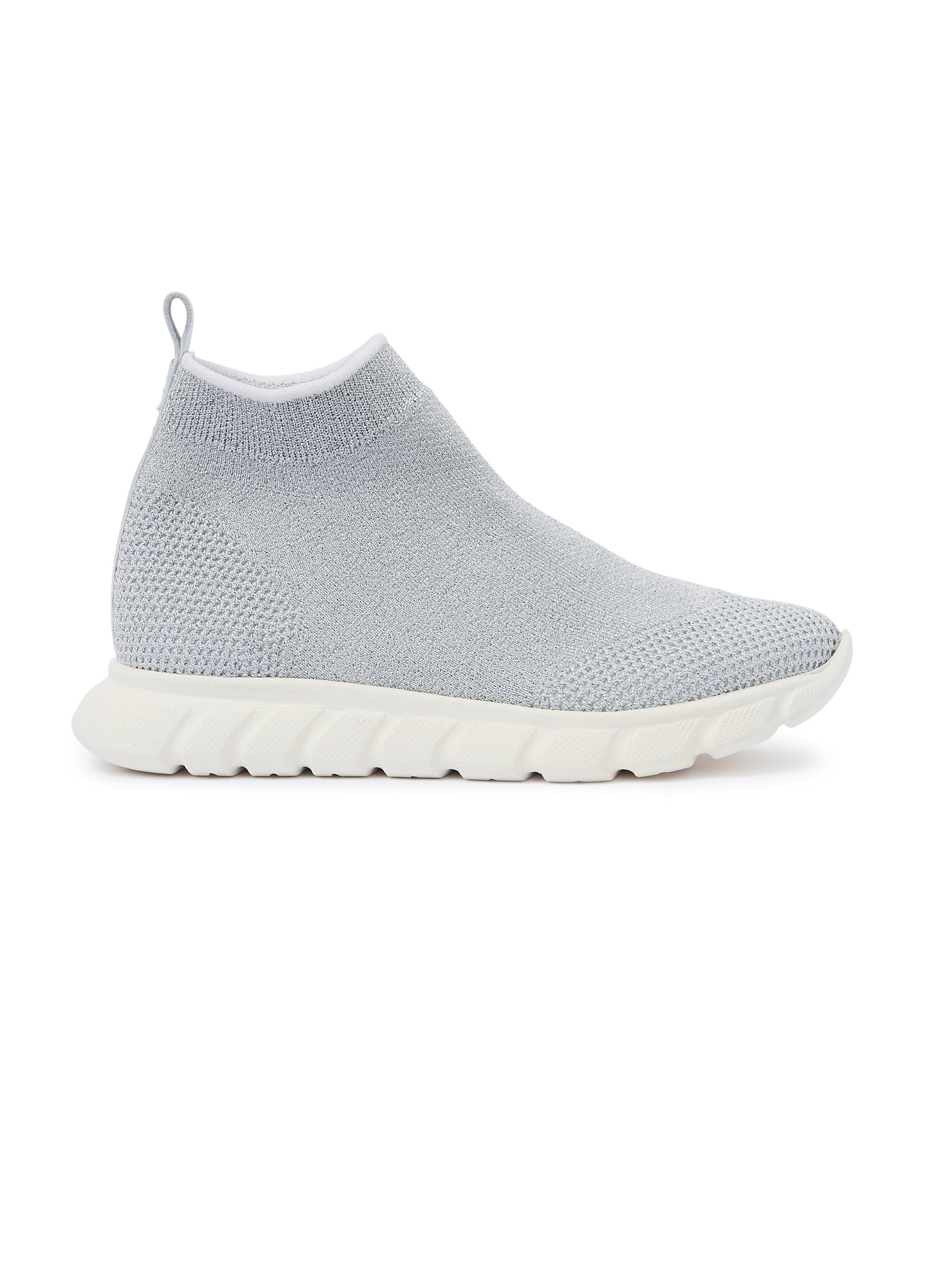 Sock Sneakers | Silver