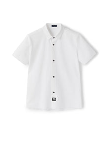 Sensitive Fabrics Short Sleeve Shirt | White
