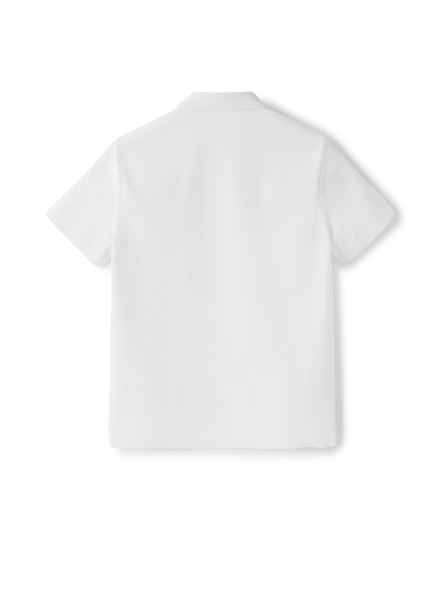 Sensitive Fabrics Short Sleeve Shirt | White