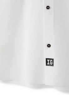 Sensitive Fabrics Short Sleeve Shirt | White