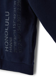 Cotton Sweatshirt with Zip And Hood | Blue