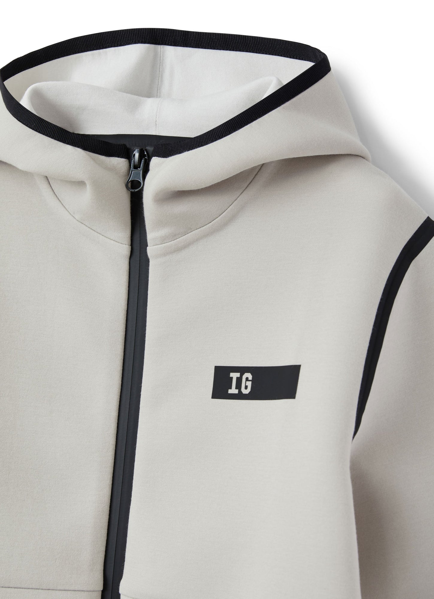 Boys | Coupled Cotton Sweatshirt | Stone Black