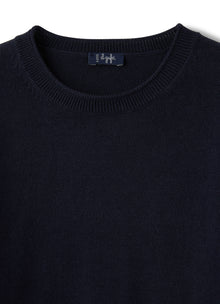 Boys | Cotton Crewneck Sweater | Blue