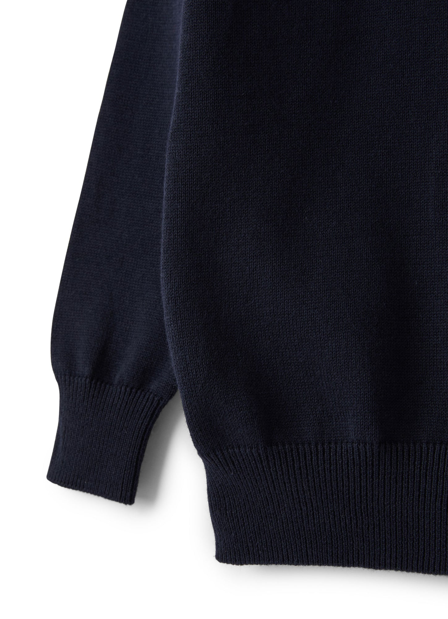 Cotton Crewneck Sweater | Blue