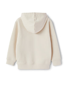 Cotton Sweatshirt with Hood | Shell
