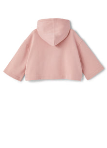 Girls | Cotton Sweatshirt with Hood and Single Pocket | Himalaya