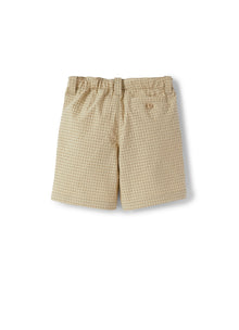 Checked Cargo Bermuda Shorts | Juta