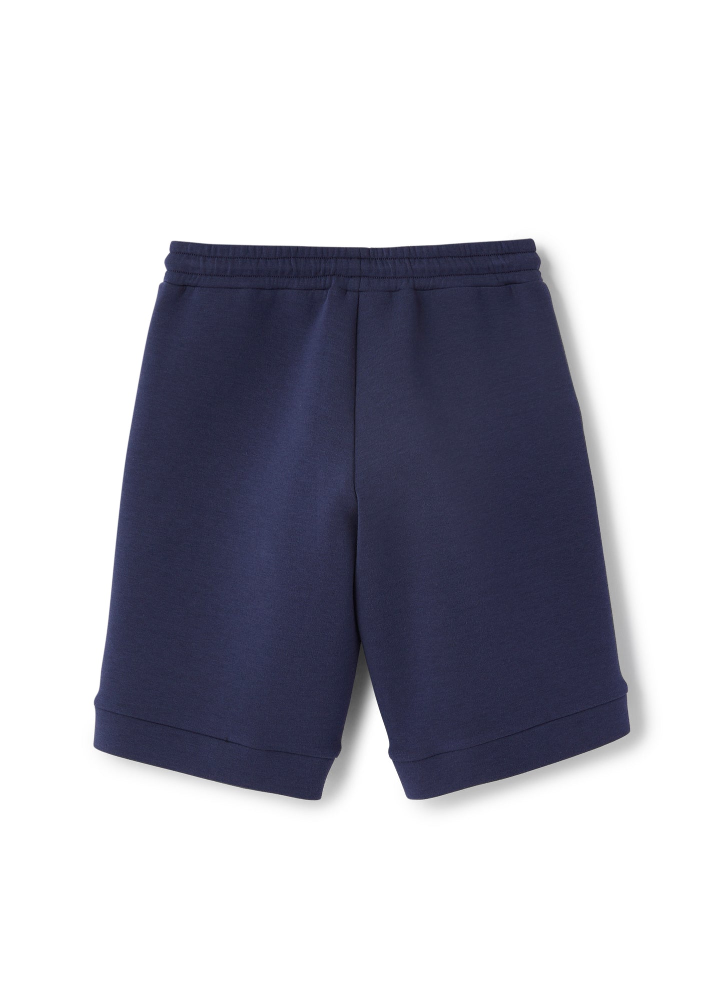 Coupled Cotton Bermuda Shorts | Blue/Nero