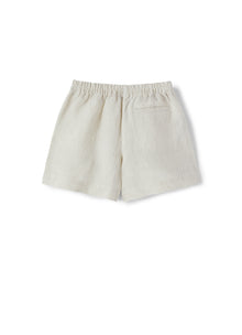 Girls | Striped Linen Shorts | Corda Riga Piccola