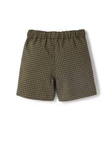 Baby Boys | Bermuda Shorts with Elastic Waist | Militare