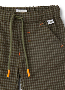 Baby Boys | Bermuda Shorts with Elastic Waist | Militare