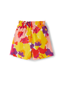 Cotton Poplin Shorts with Exclusive Pattern | Aragosta