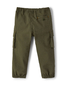 Khaki Cargo Trousers | Verde Militare