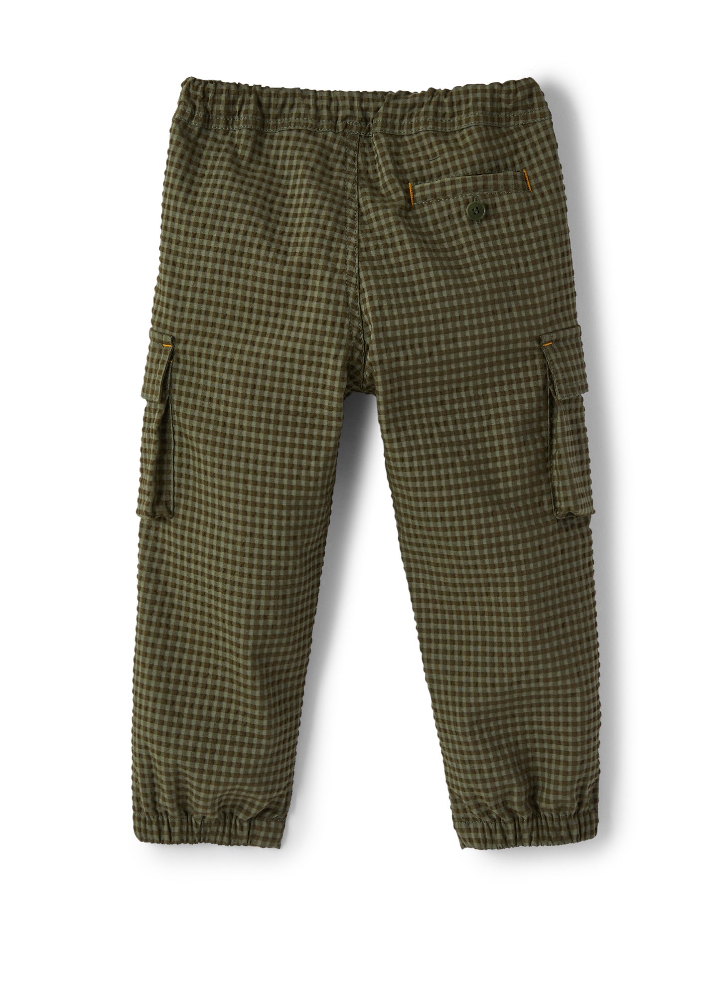 Khaki Cargo Trousers | Verde Militare
