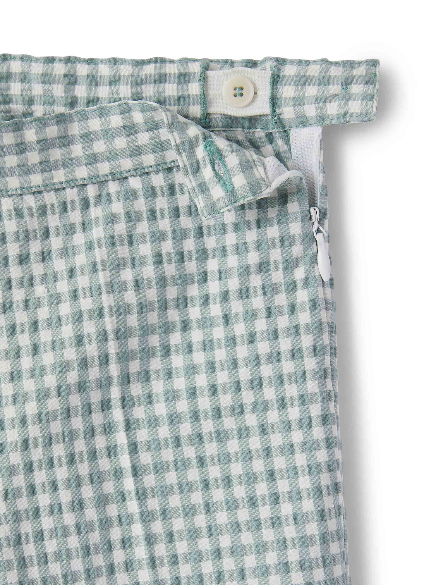 Girls | Vichy Capri Trousers | Lichene