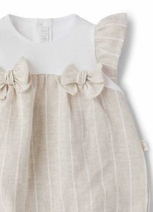 Striped Linen Romper | Corda