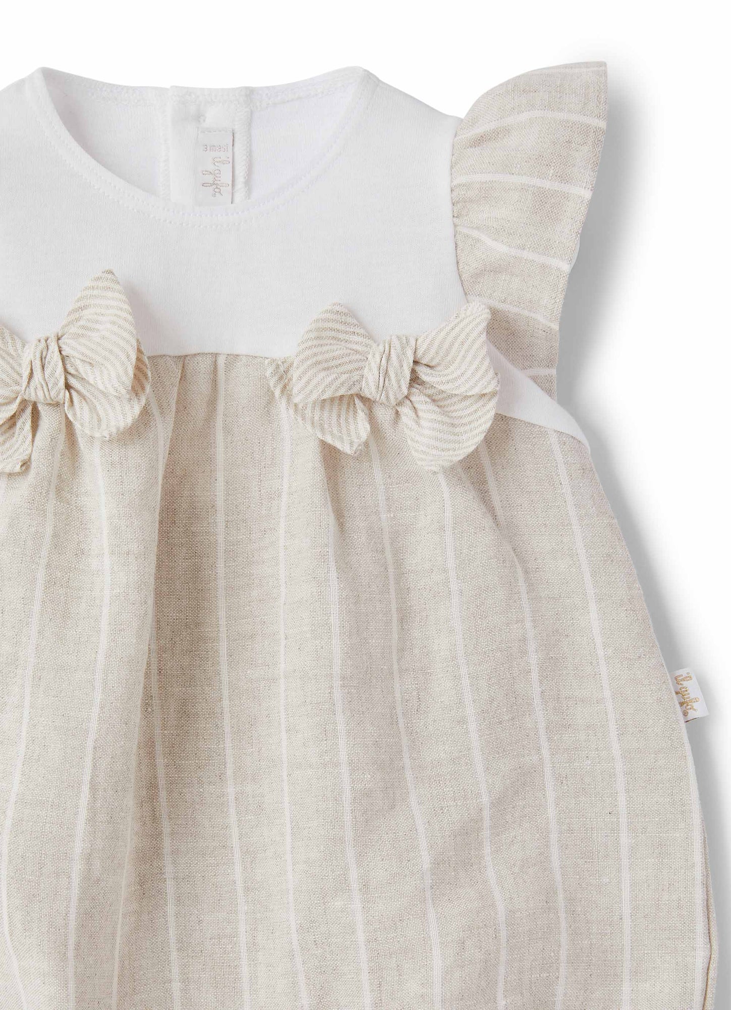Striped Linen Romper | Corda