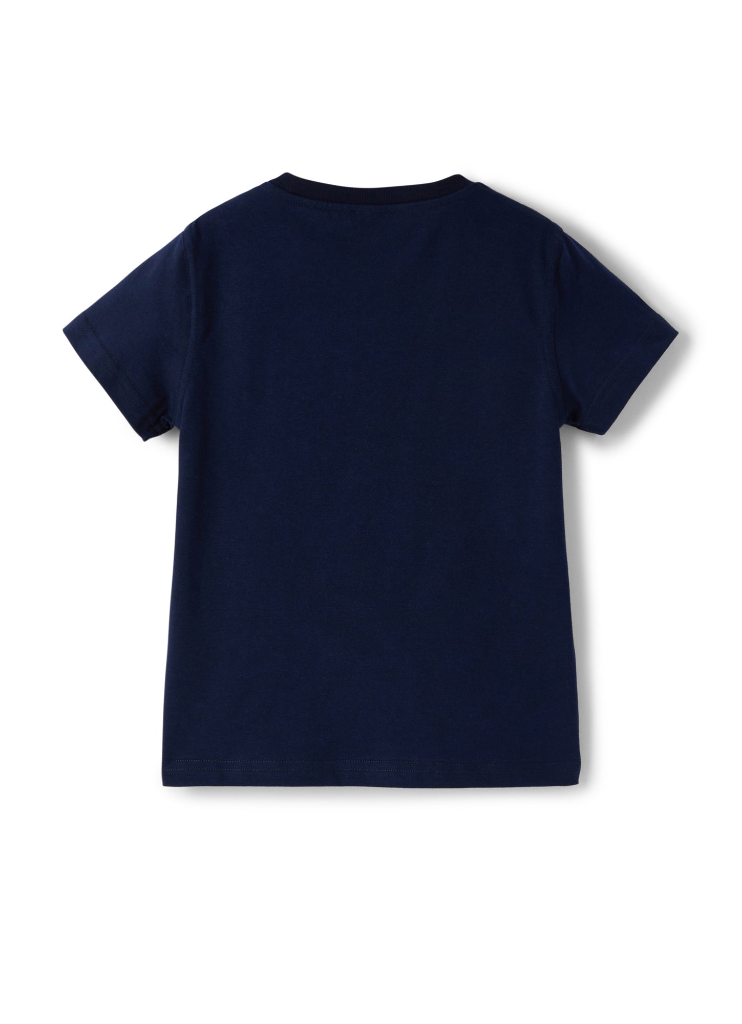 Short Sleeve T-Shirt with Radar Print | Blue/Light Blue
