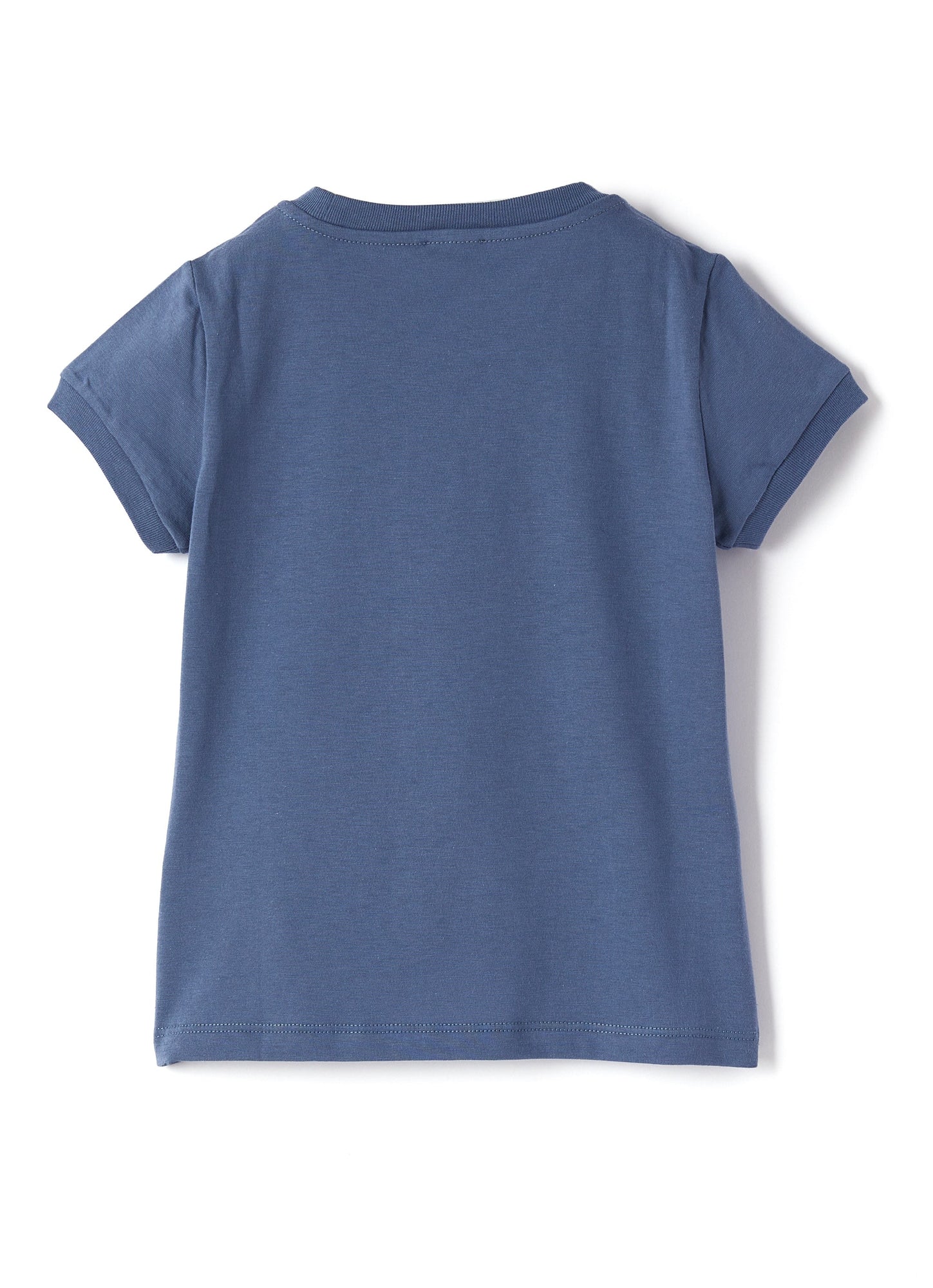 Girls | Short Sleeve T-Shirt with Aloha Print | Pioggia Ibisco