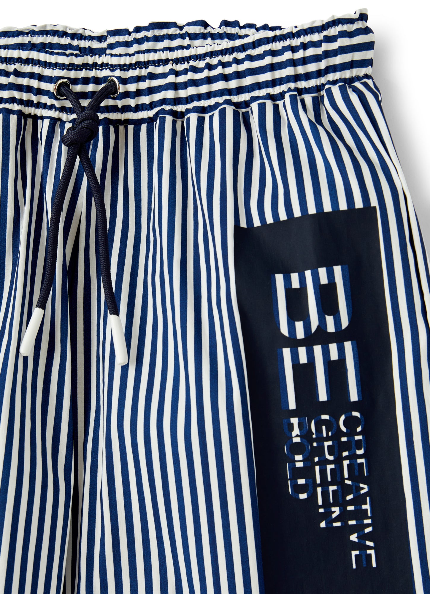 Striped Beach Boxer | Deep Blue