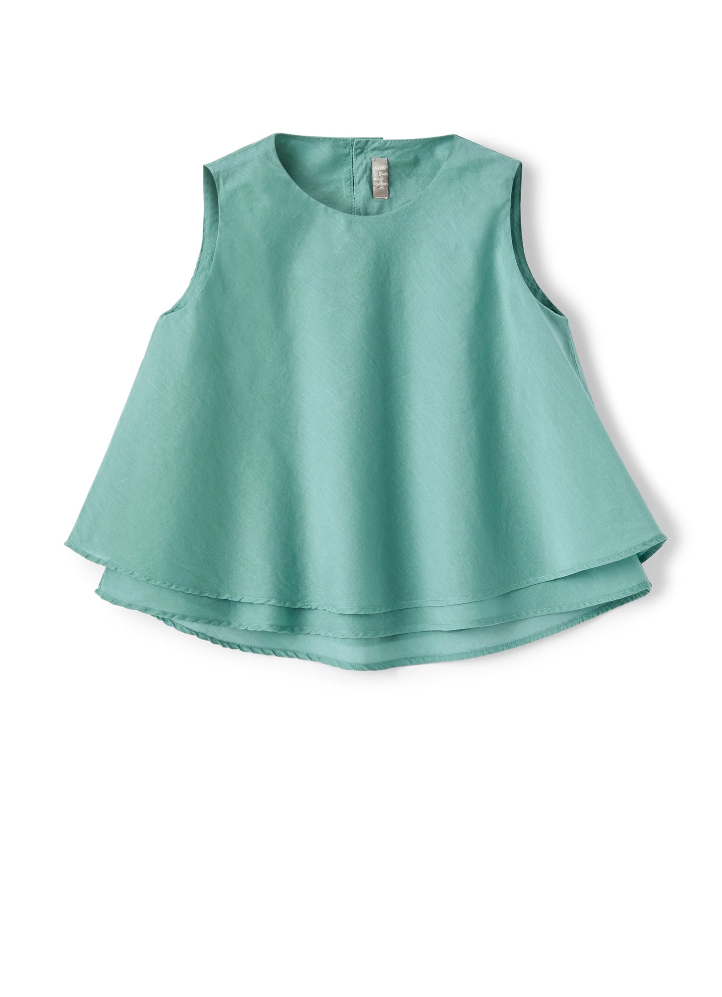 Girls | Voile Flared Top | Teal