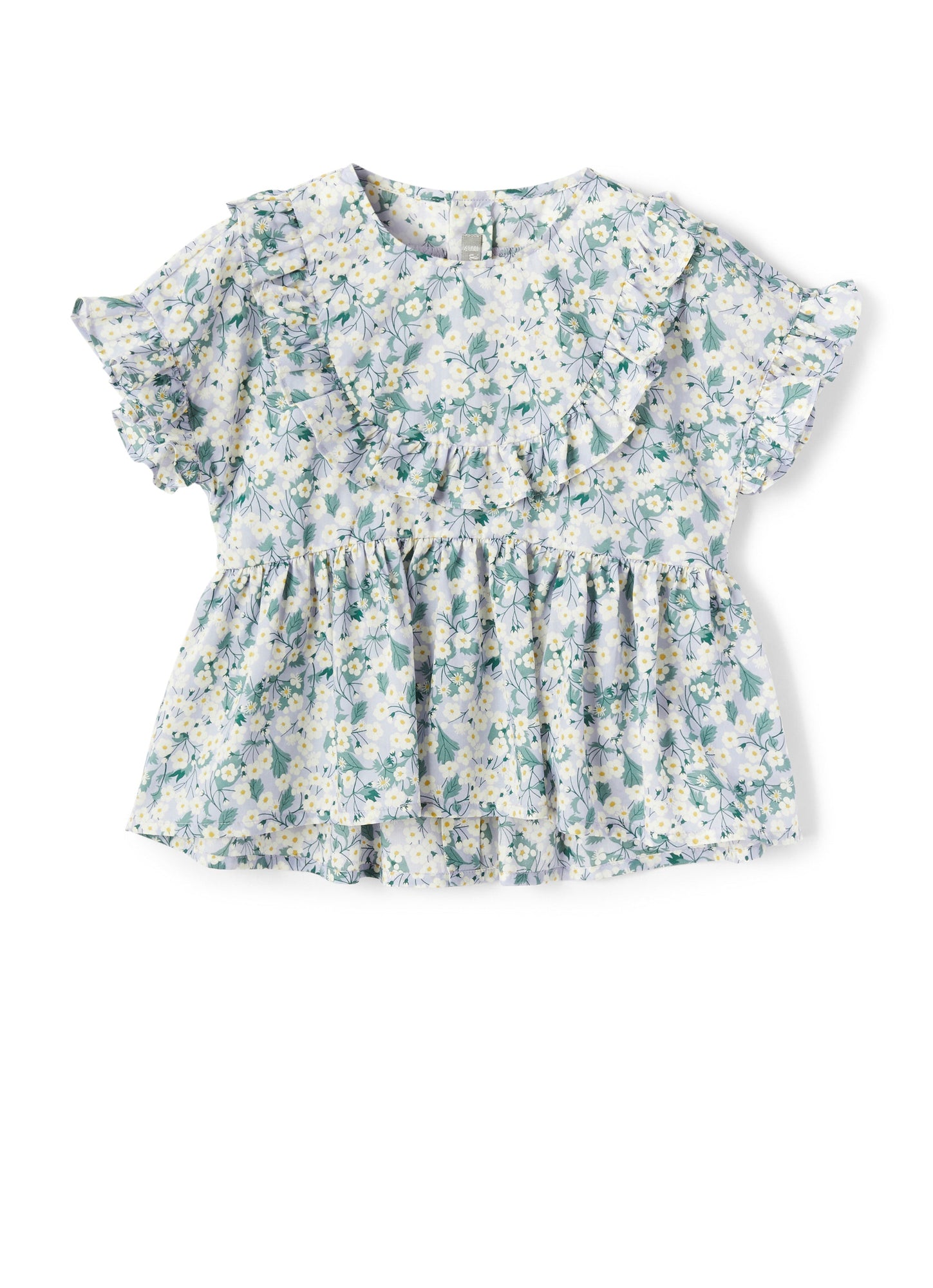 Girls | Floral Liberty Fabrics Shirt | Lilac