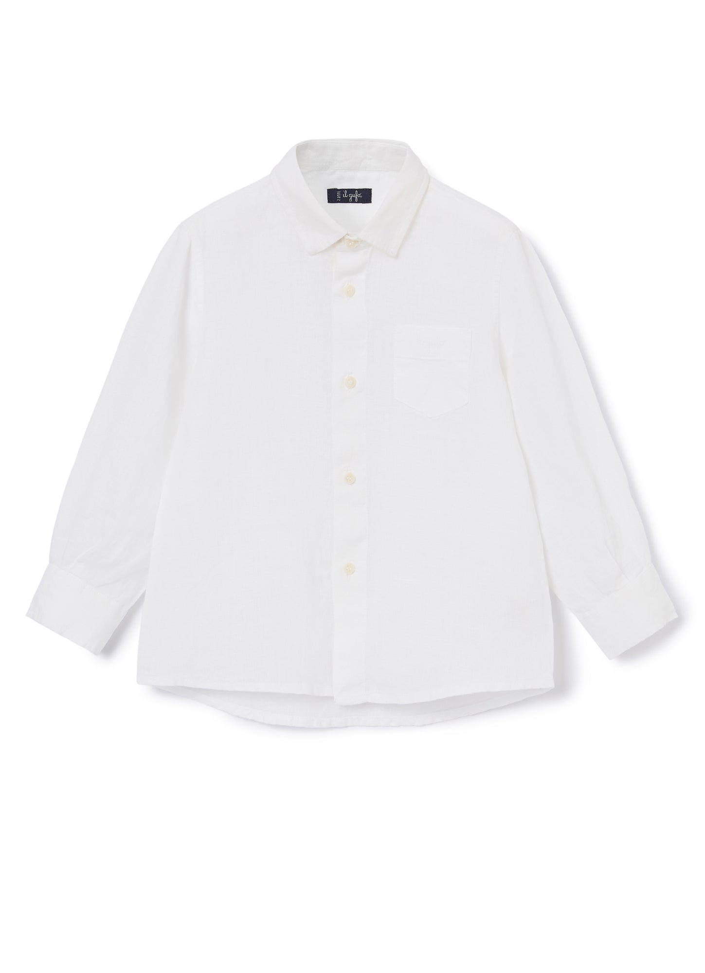 Linen Regular Fit Shirt | White