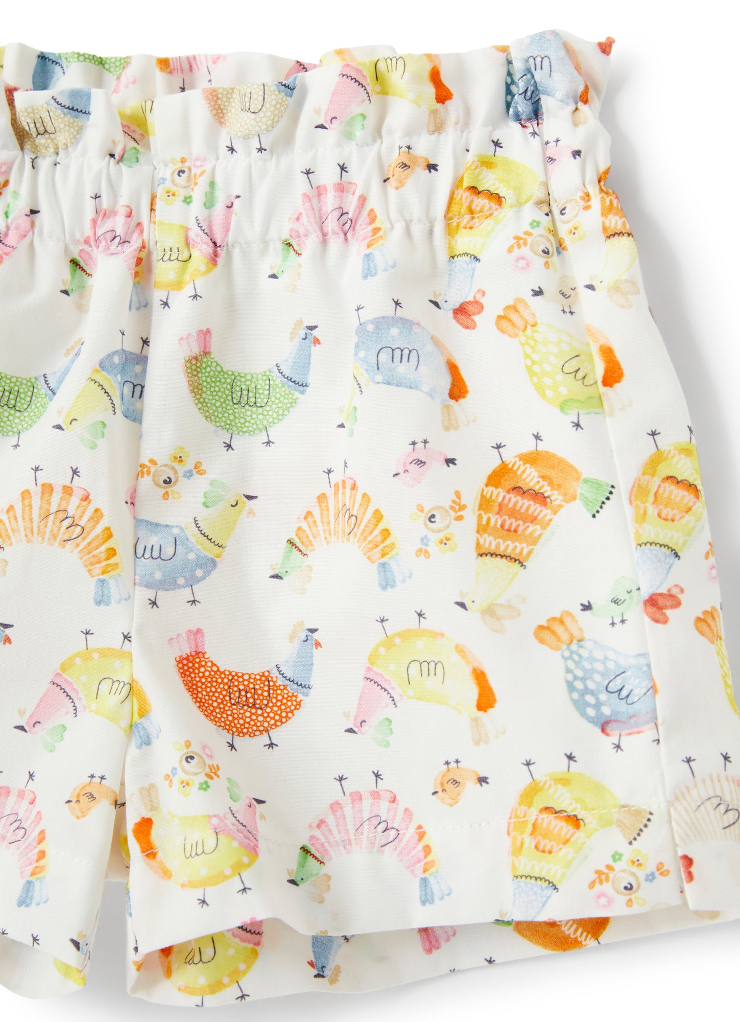 Patterned Organic Cotton Suit | Arancio
