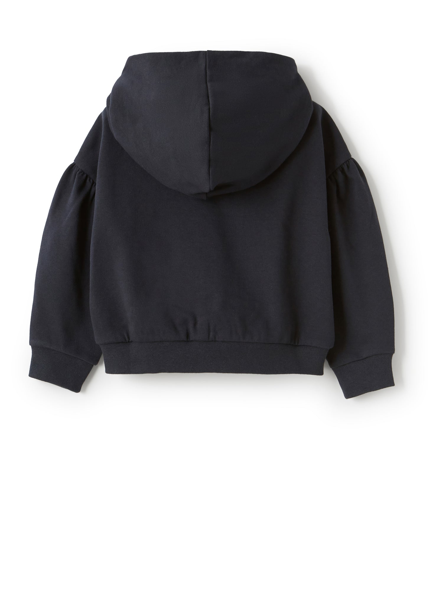 Sweatshirt with Balloon Sleeve | Blue