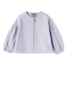 Sweatshirt with Balloon Sleeves | Lilla