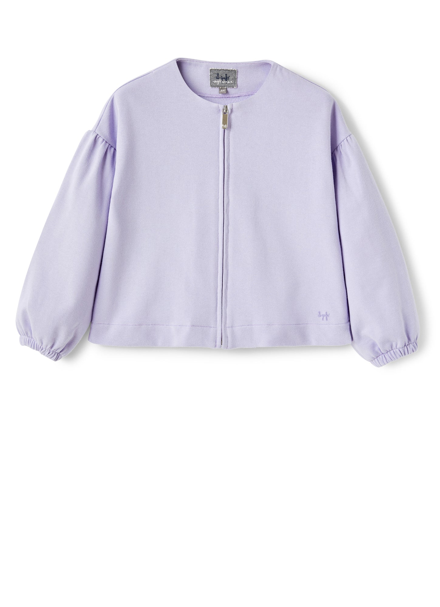 Girls | Sweatshirt with Balloon Sleeves | Lilac