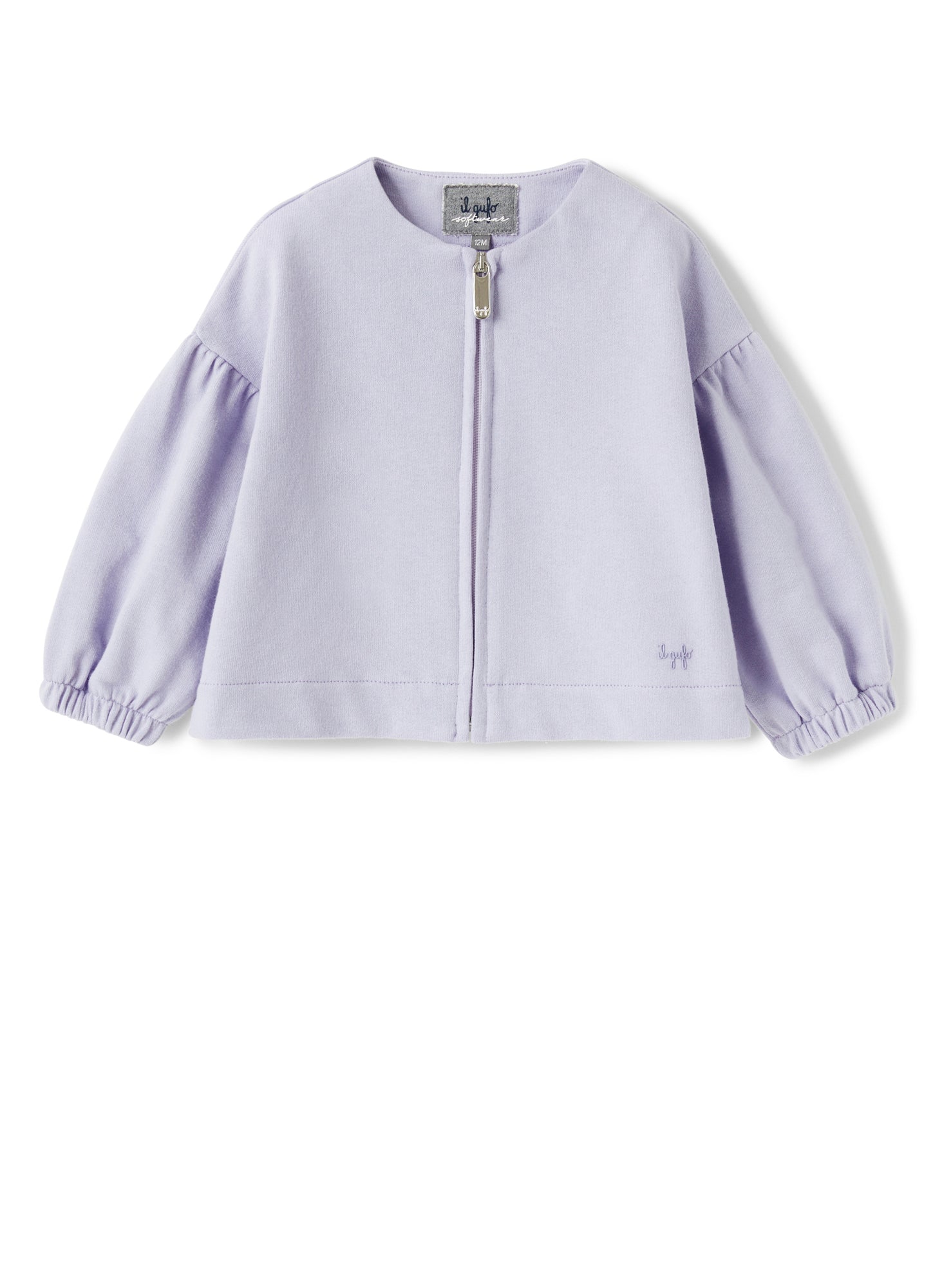 Sweatshirt with Balloon Sleeves | Lilla