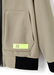 Sensitive Fabrics Jacket | Verde Corteccia