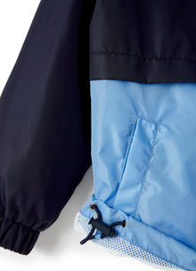 Two-Tone Taffeta Jacket | Blue/Azzurro