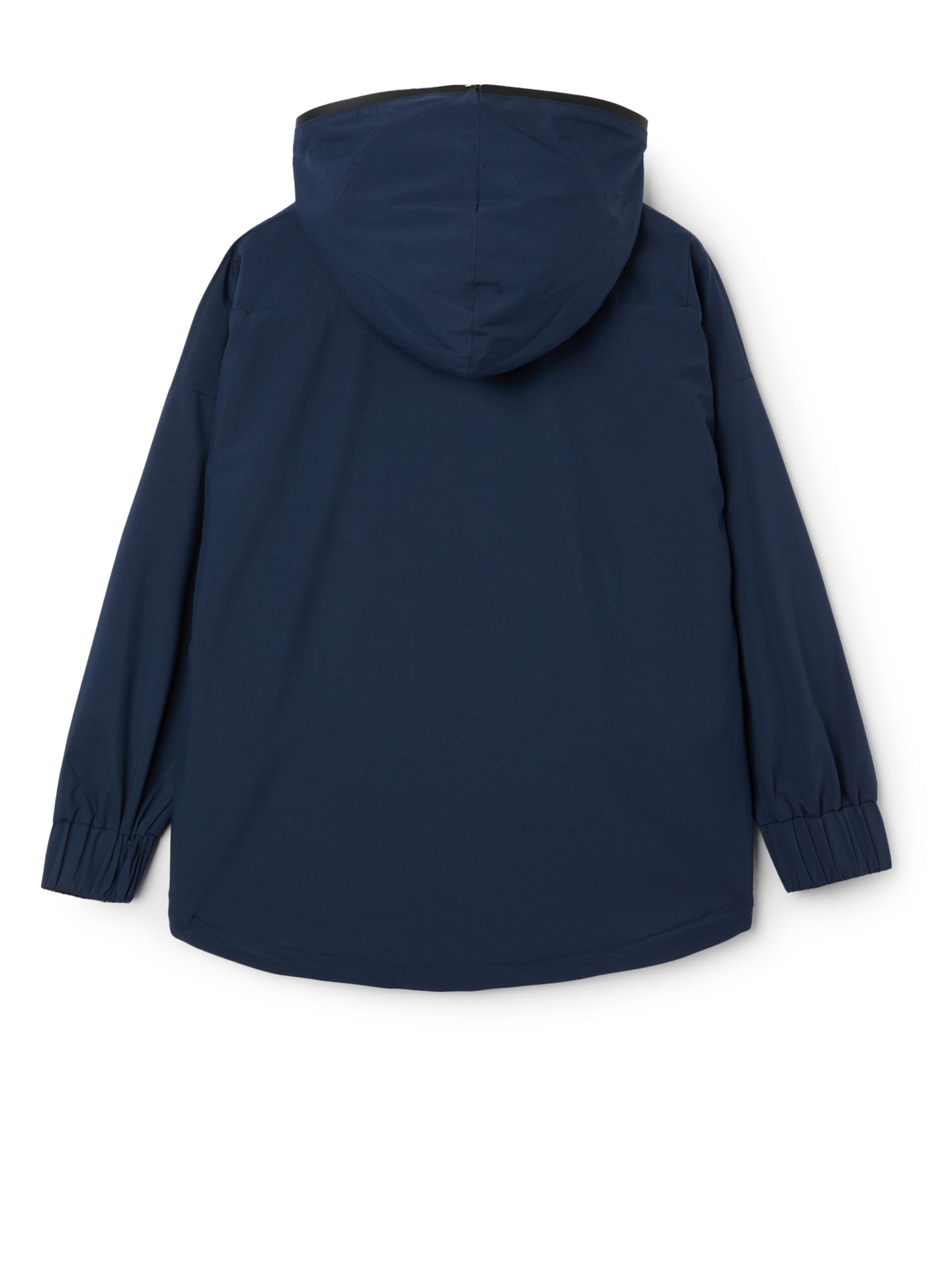 Full Zip Nylon Jacket | Blue/Giallo Fluorescente