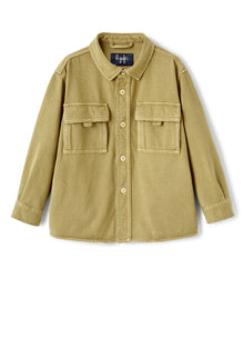 Khaki Heavy Jersey Jacket | Cachi