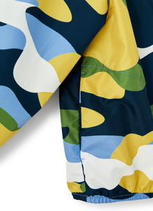 Camouflage Nylon Jacket | Blue