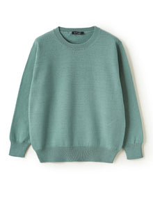 Organic Cotton Sweater | Teal