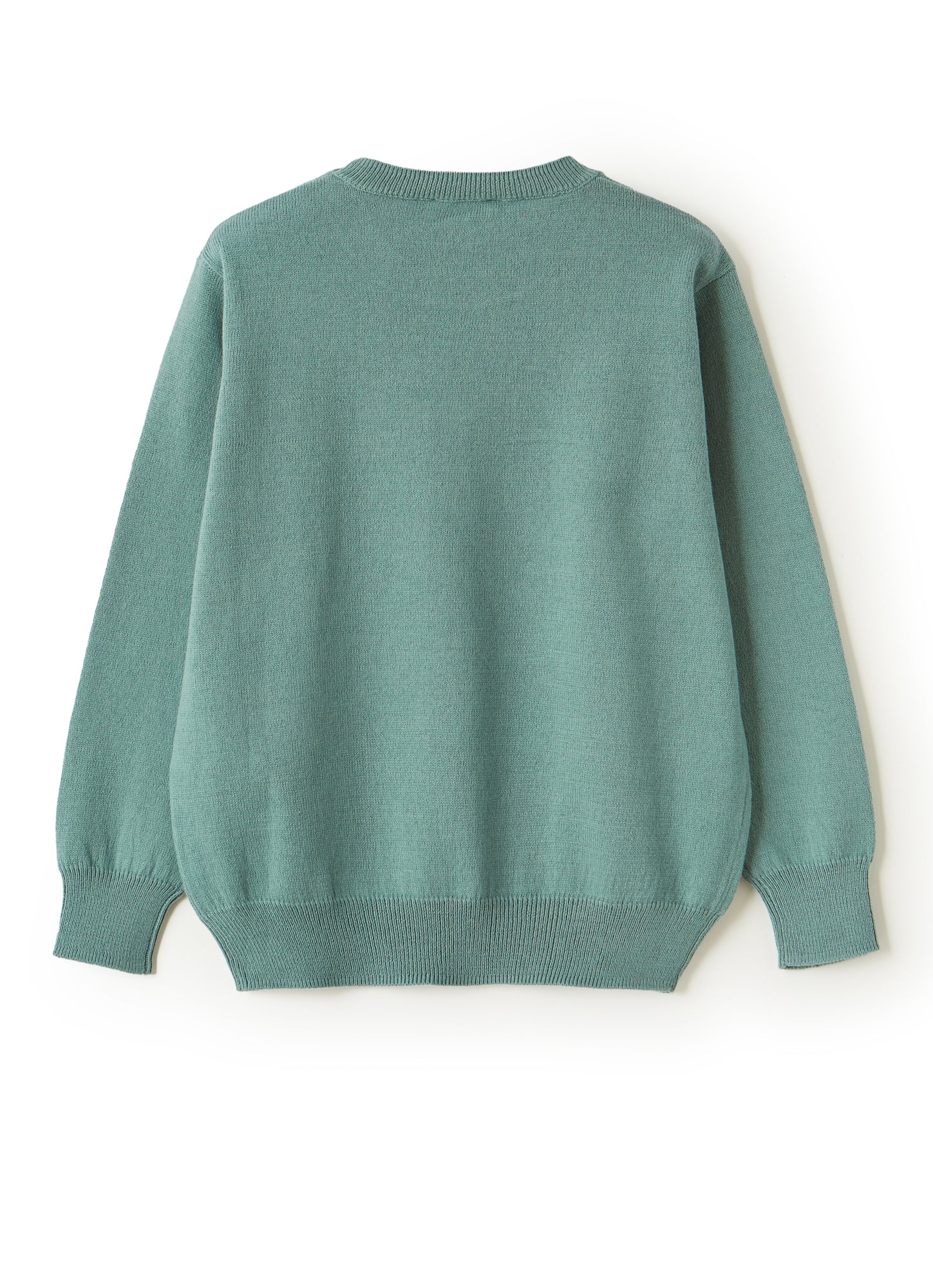 Organic Cotton Sweater | Teal
