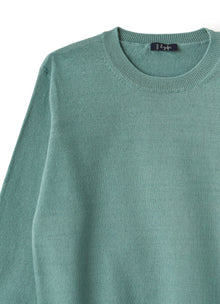 Organic Cotton Sweater | Teal