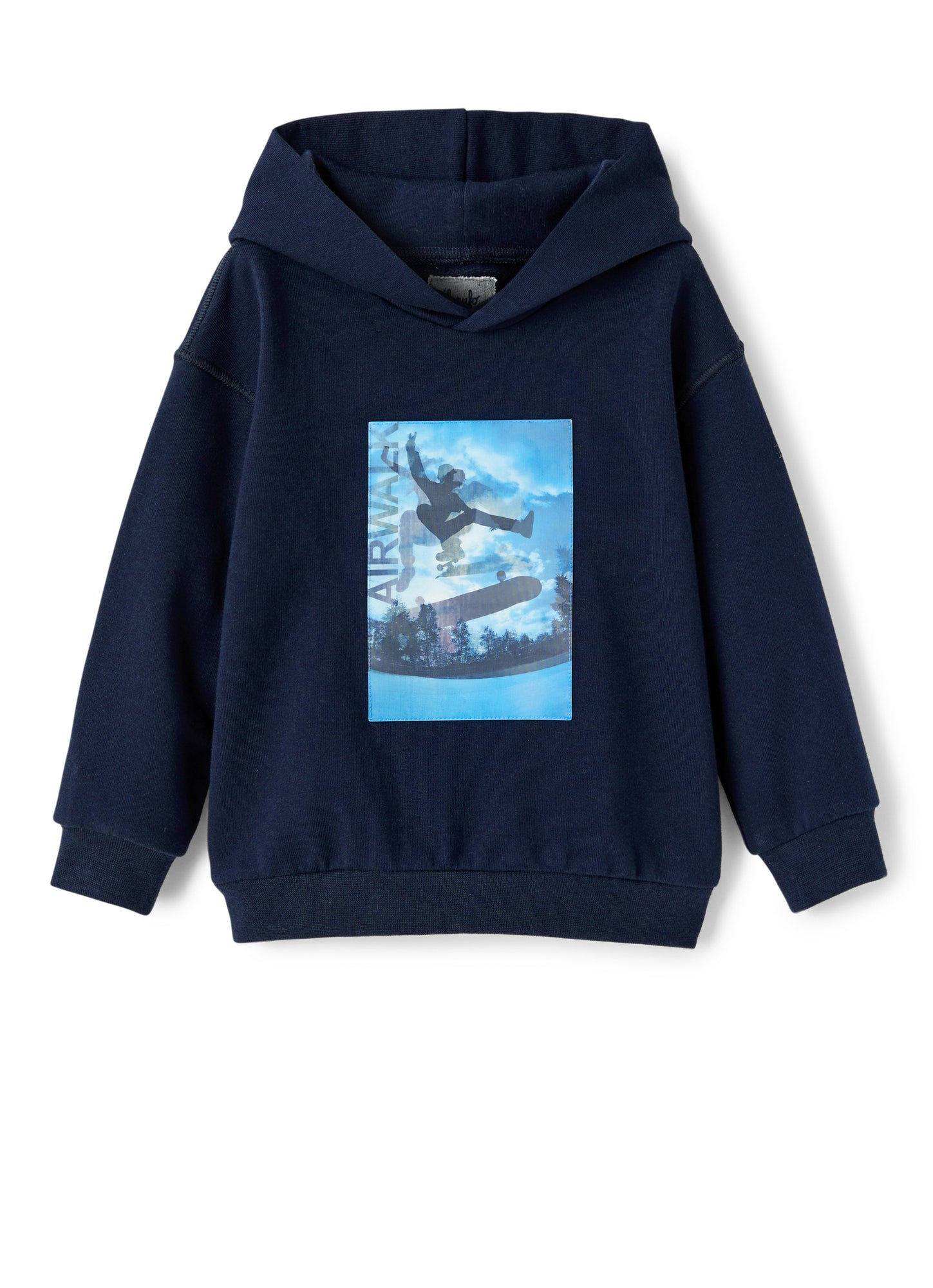 Sweatshirt with Lenticular Print | Blue