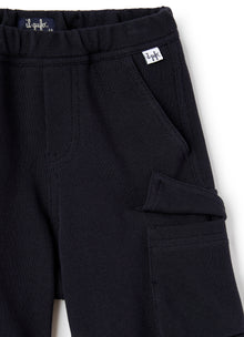 Cotton Bermuda Shorts | Deep Blue