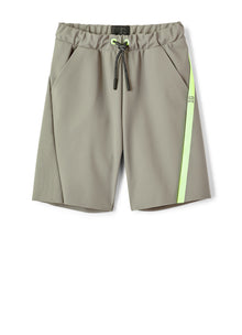 Sensitive Fabrics Bermuda Shorts | Verde Corteccia/Giallo Fluores