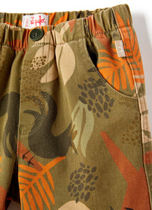 Patterned Gabardine Bermuda Shorts | Cachi
