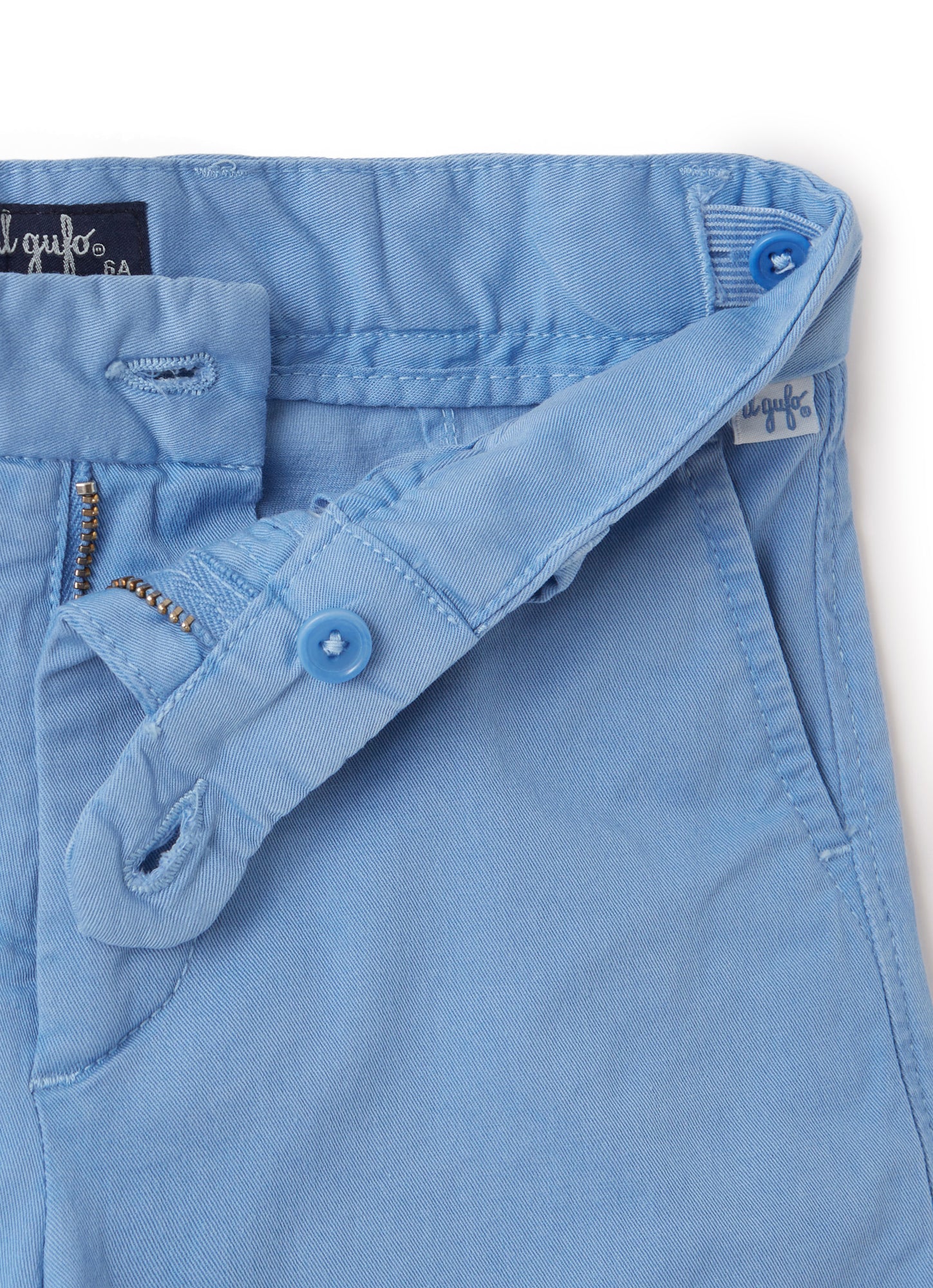 Light Gabardine Bermuda Shorts | Azzurro