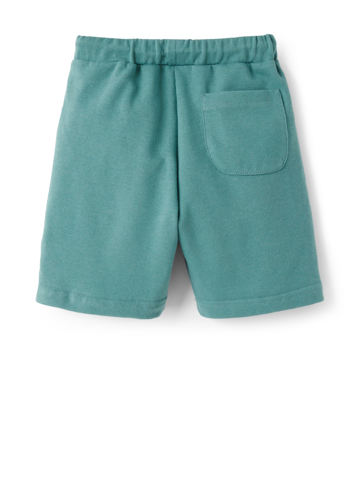 Fleece Shorts | Teal/Giallo Acido